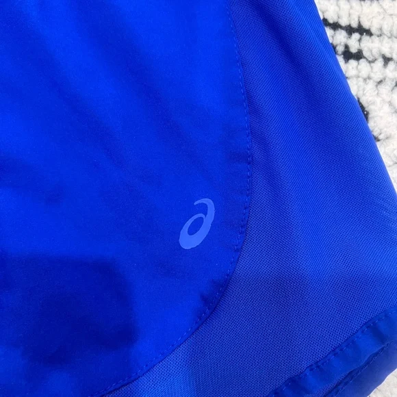 Asics Royal Blue Performance Shorts - Picture 3 of 4